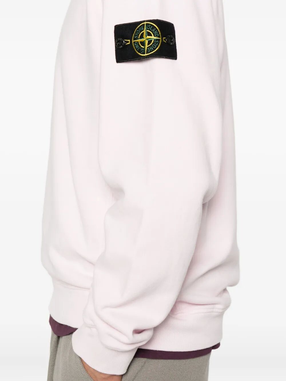 COTTON FLEECE CREW NECK SWEATSHIRT