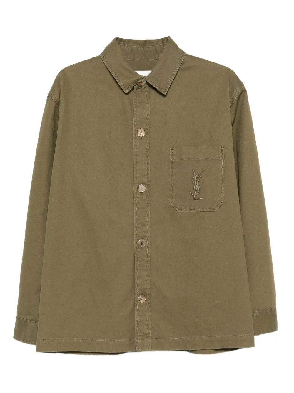 CASSANDRE OVERSHIRT IN COTTON LINEN GABARDINE