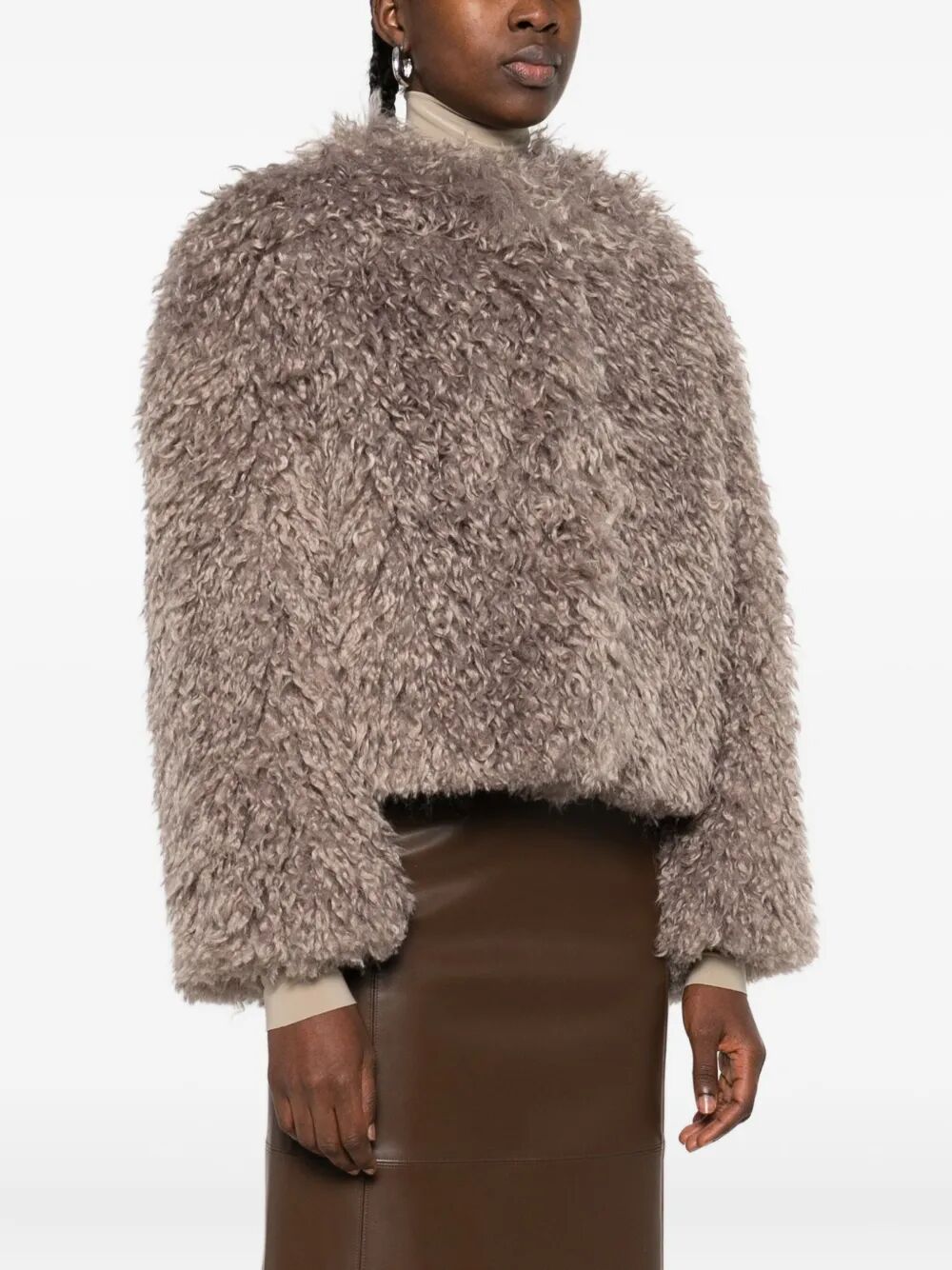 TEDDY CROPPED JACKET