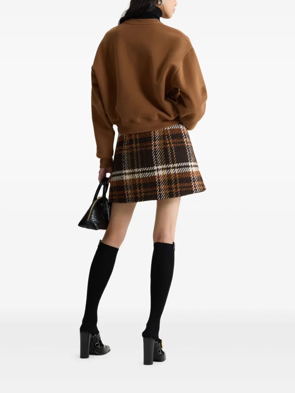 VINYLE PATOU LOGO FLEECE SWEATSHIRT
