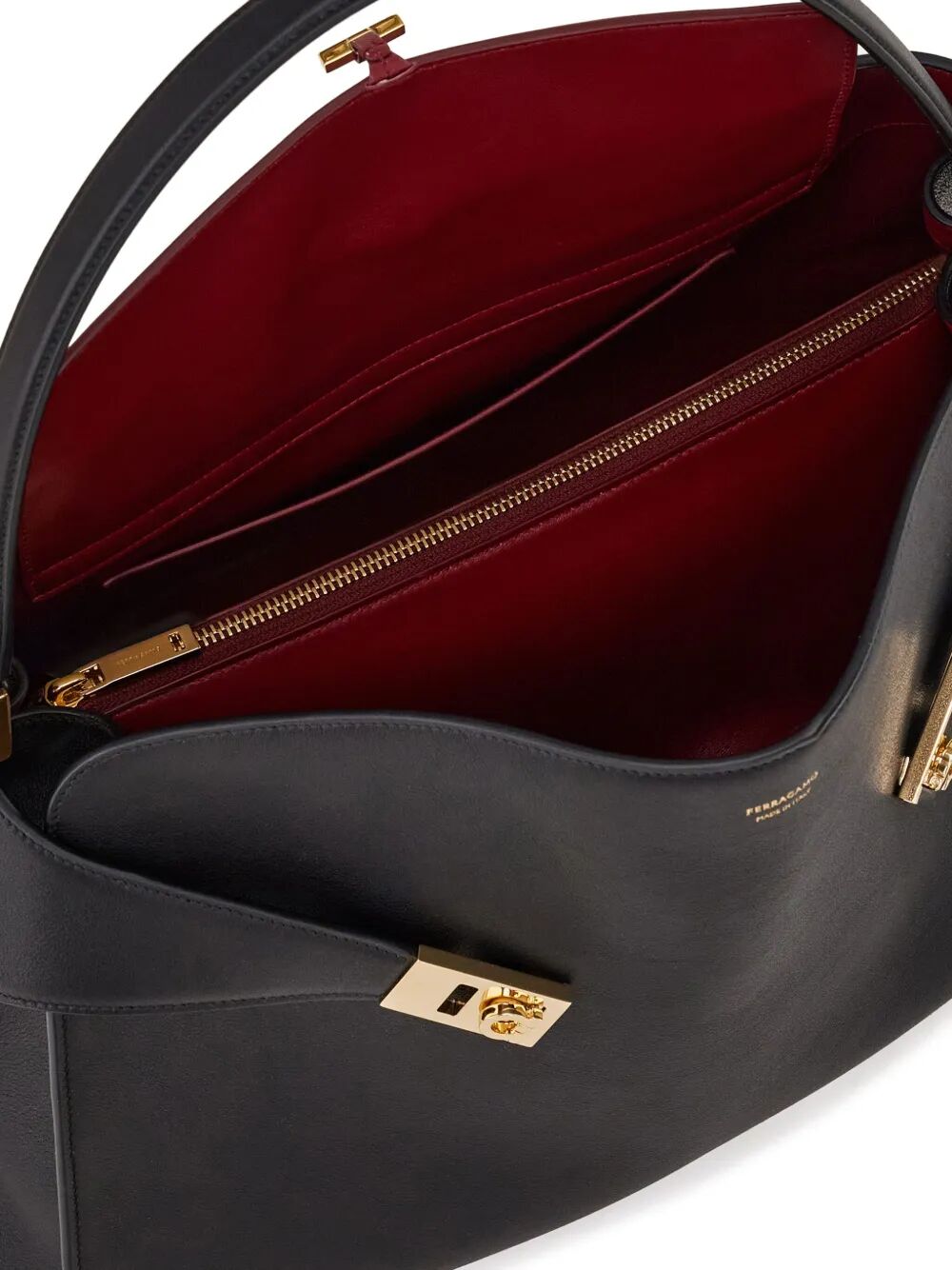 HUG SOFT LARGE BICOLOR SHOULDER BAG