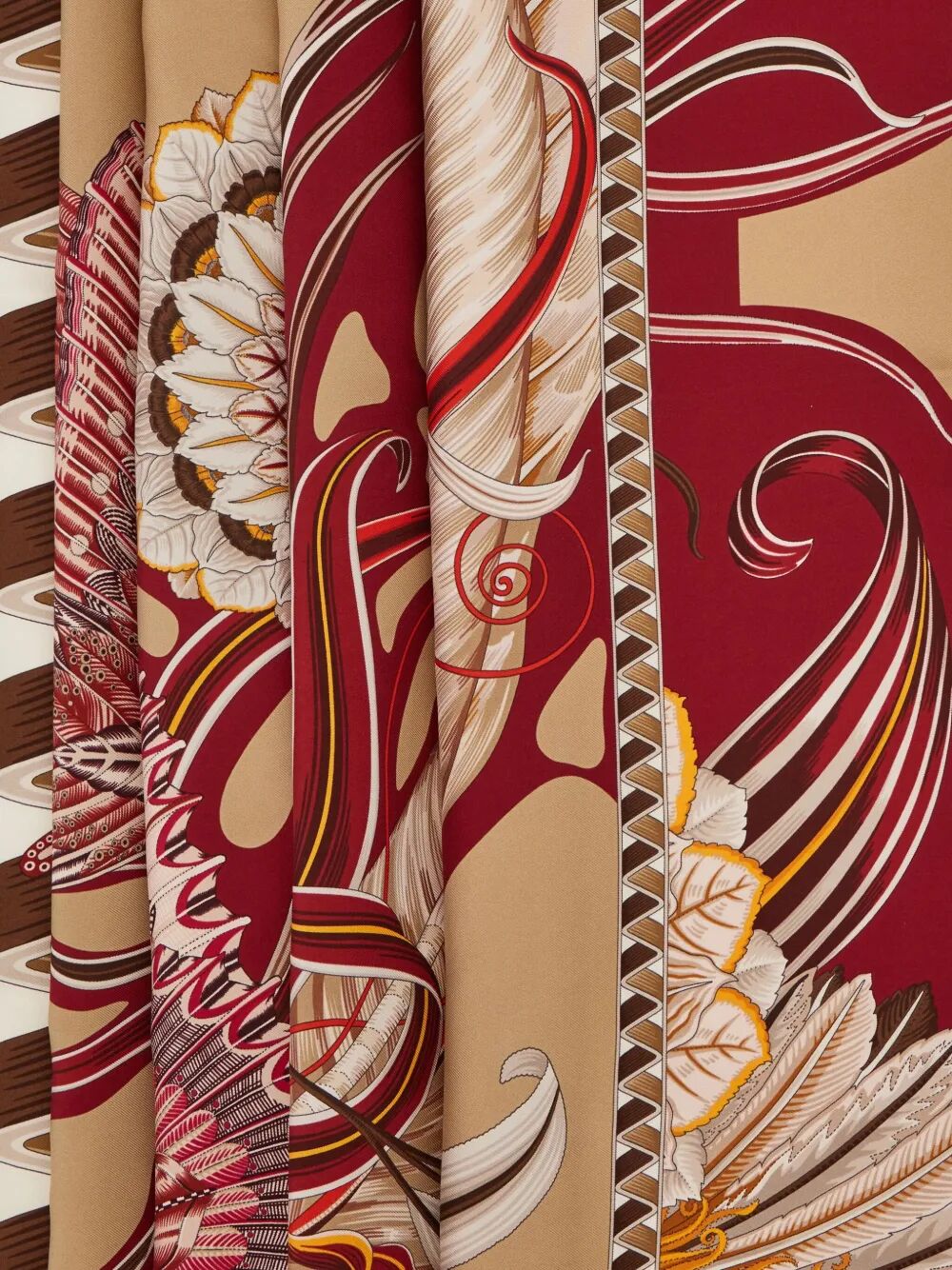 GIADA PRINT SILK SCARF