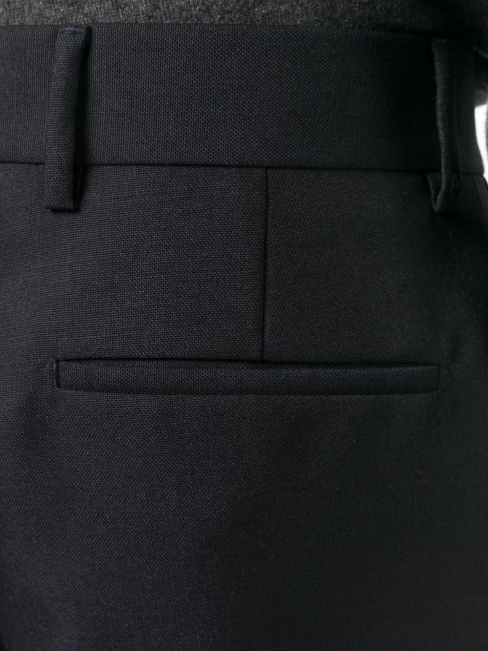 MID-RISE TAILORED TROUSERS