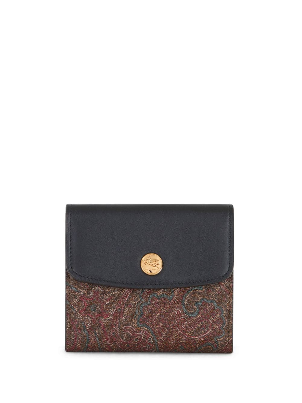 PAISLEY-JACQUARD BI-FOLD WALLET