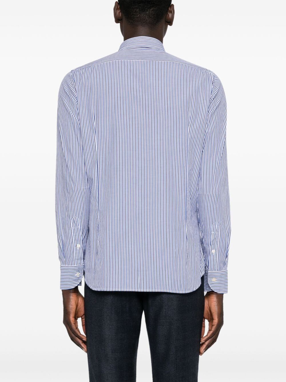 CAMICIA A RIGHE MANICA LUNGA