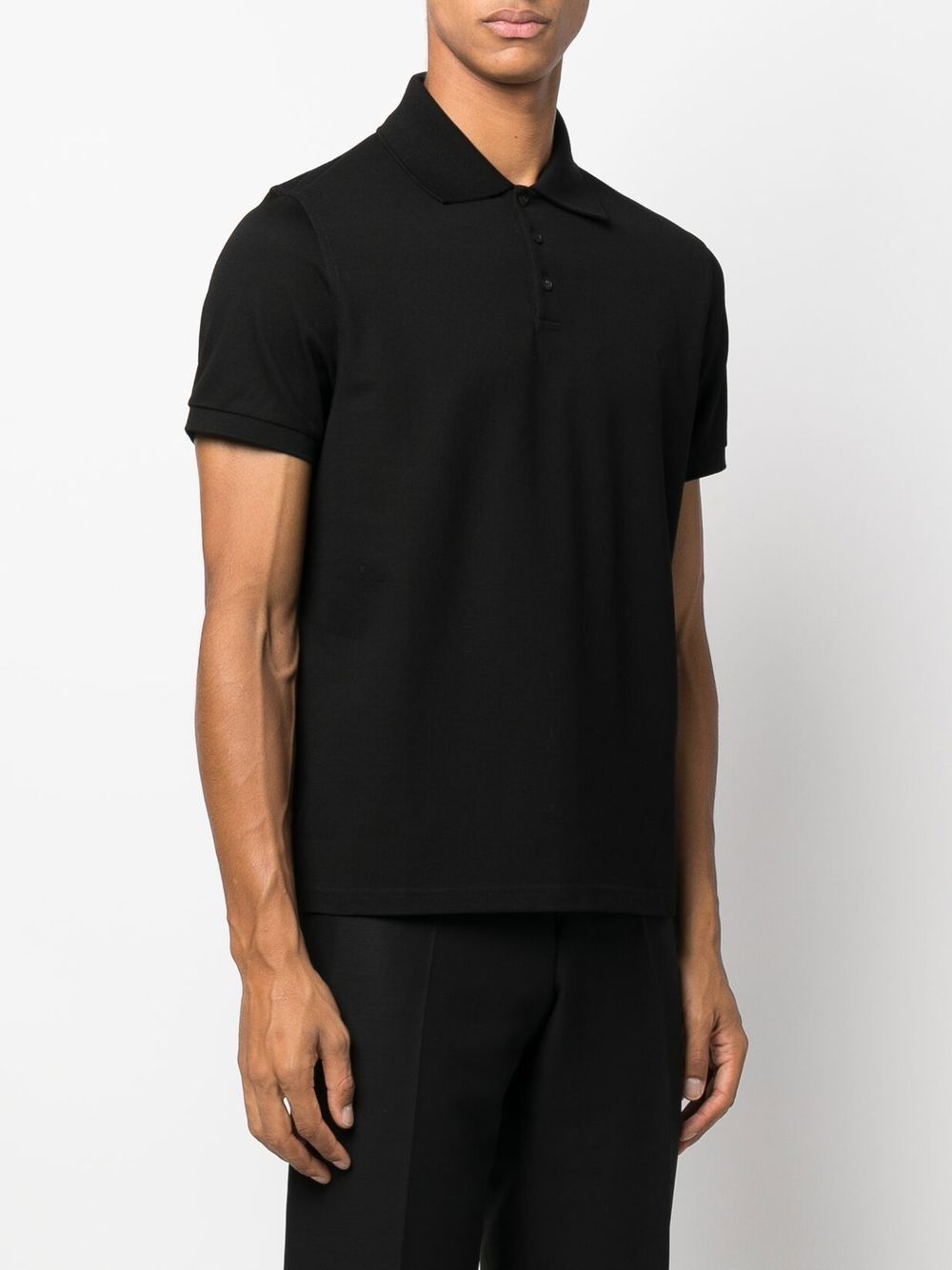 COTTON PIQUÉ CASSANDRE EMBROIDERY POLO SHIRT