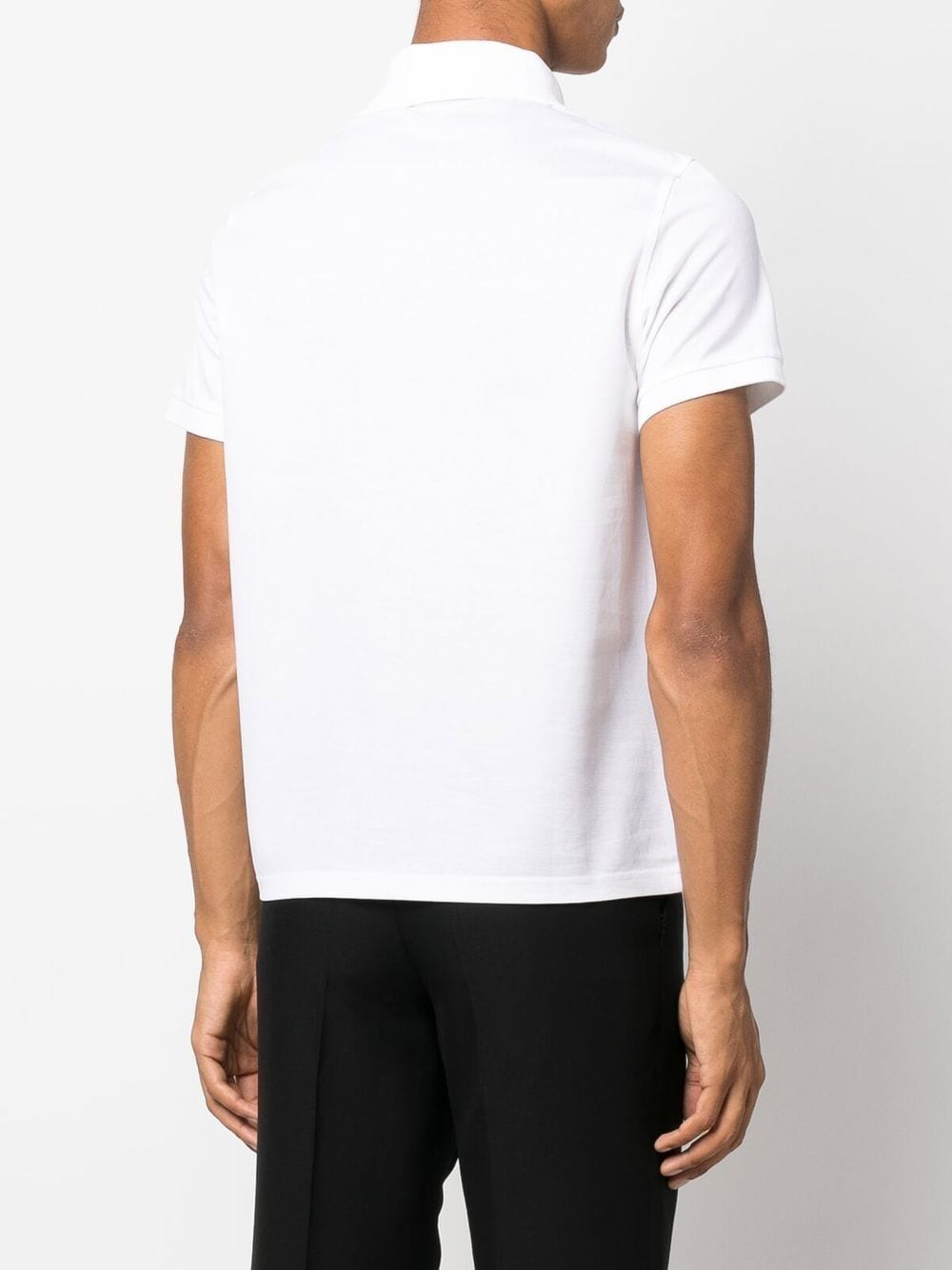 COTTON PIQUÉ CASSANDRE EMBROIDERY POLO SHIRT