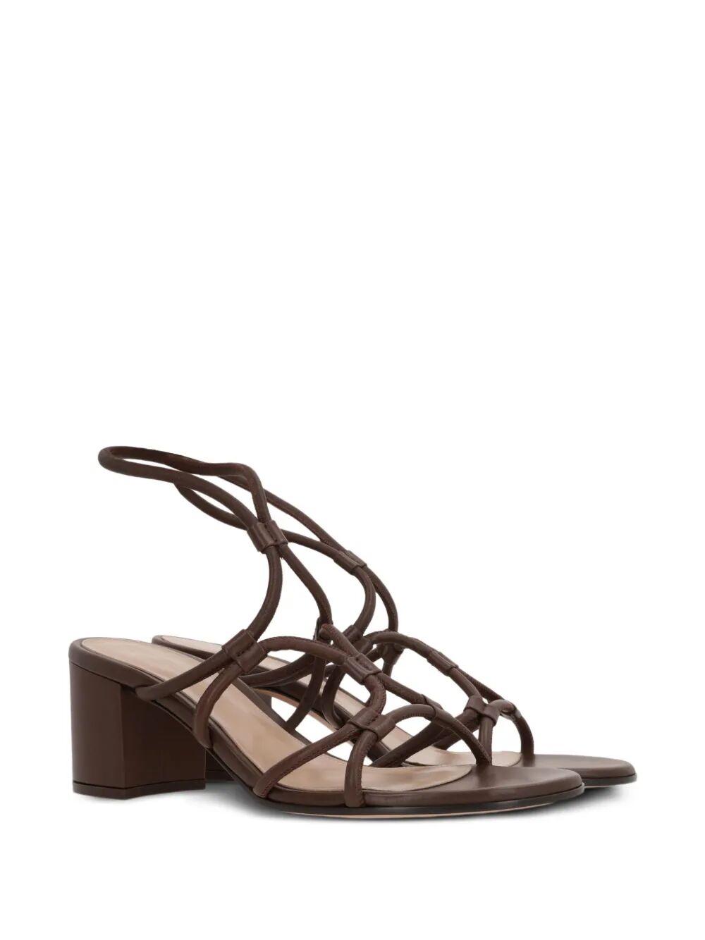 MULTI-WAY STRAP HEELED SANDALS 65
