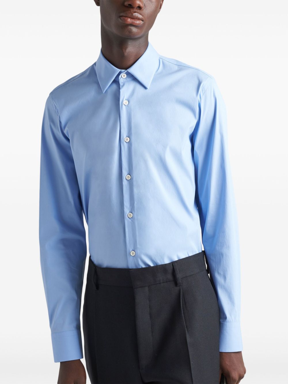 CAMICIA IN POPELINE