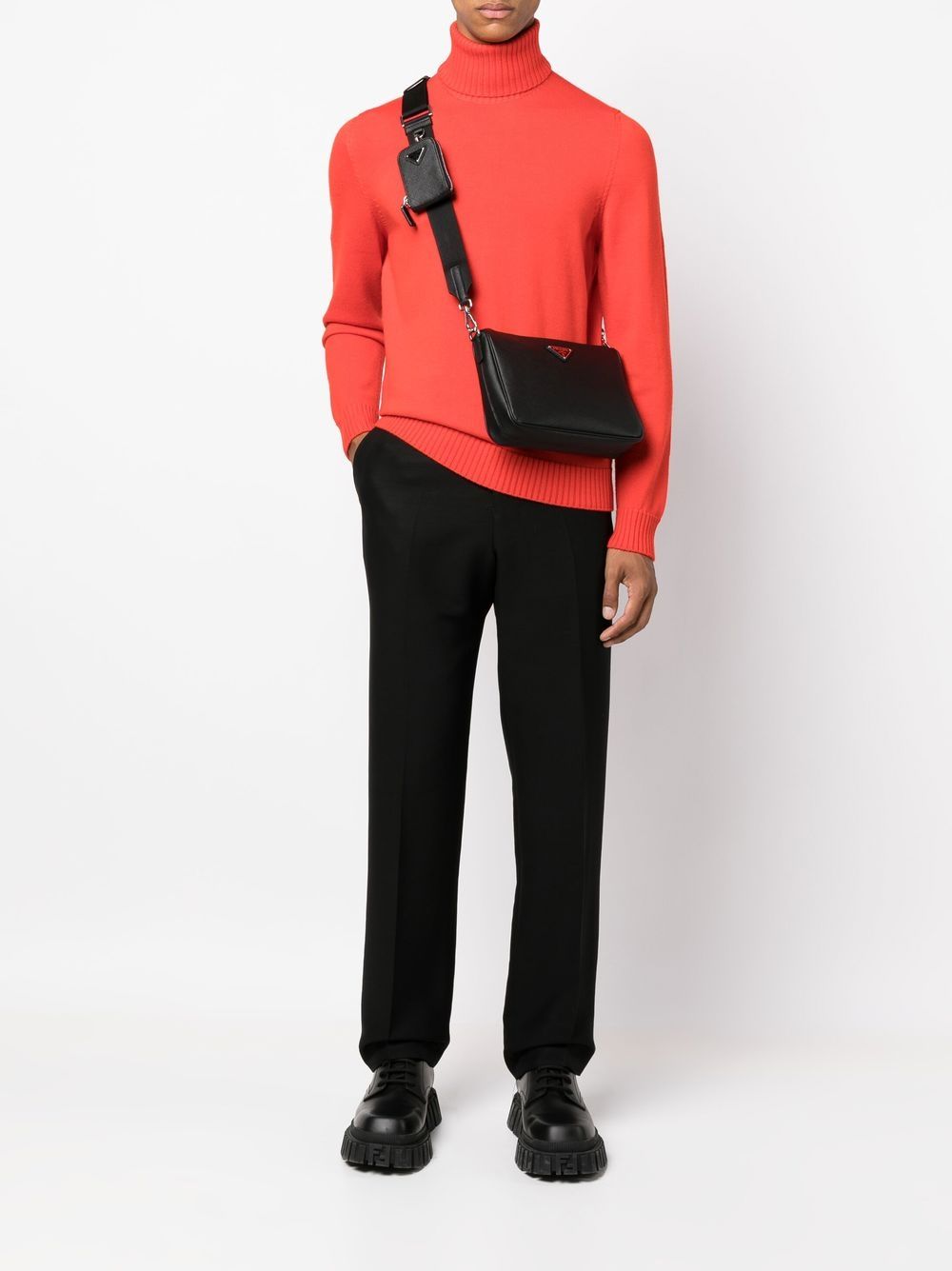 SAFFIANO LEATHER SHOULDER BAG