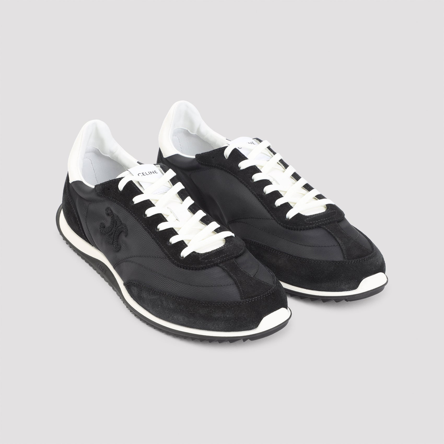 Low Lace-up Sneakers With Triomphe