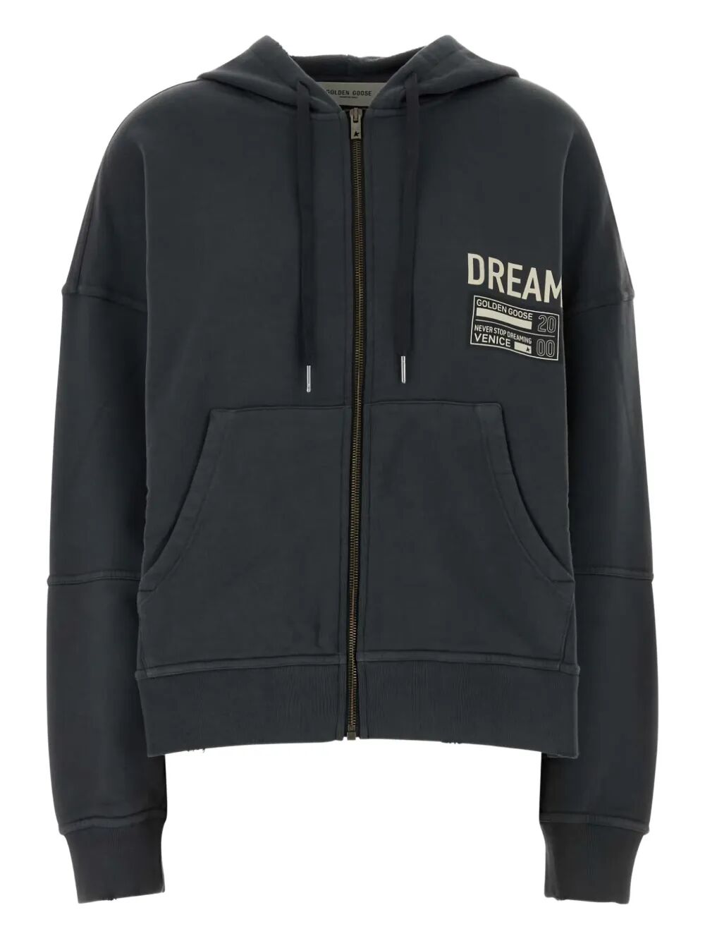 ZIP UP COTTON HOODIE