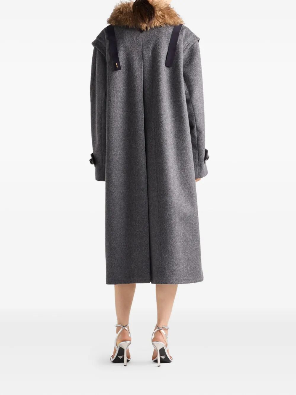 SINGLE-BREASTED LODEN WOOL COAT
