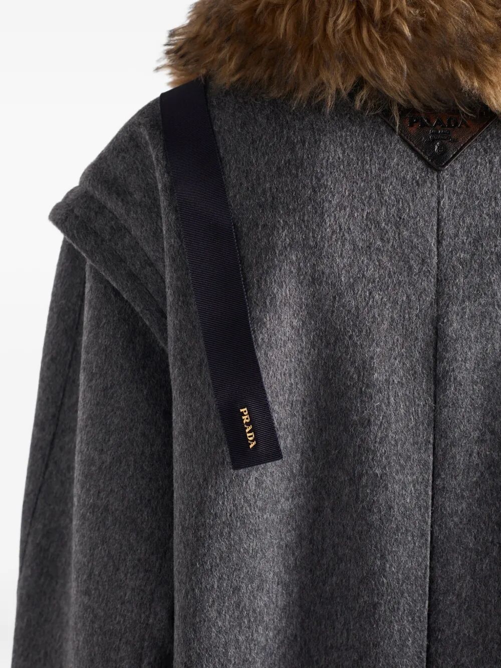 SINGLE-BREASTED LODEN WOOL COAT