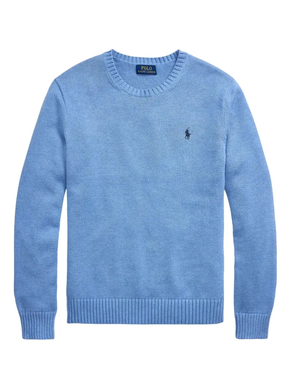 POLO PONY COTTON KNIT PULLOVER