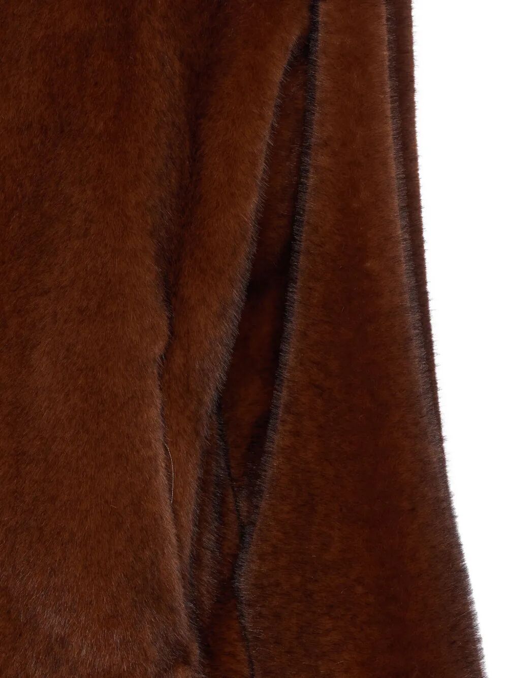 SOFT FAUX-FUR HOODED JACKET
