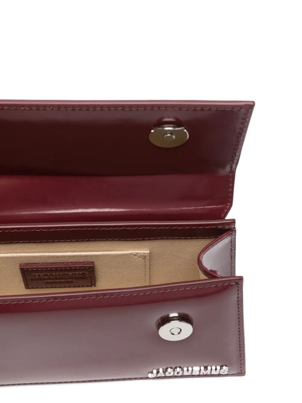 LE CHIQUITO LONG BOUCLE IN SMOOTH LEATHER