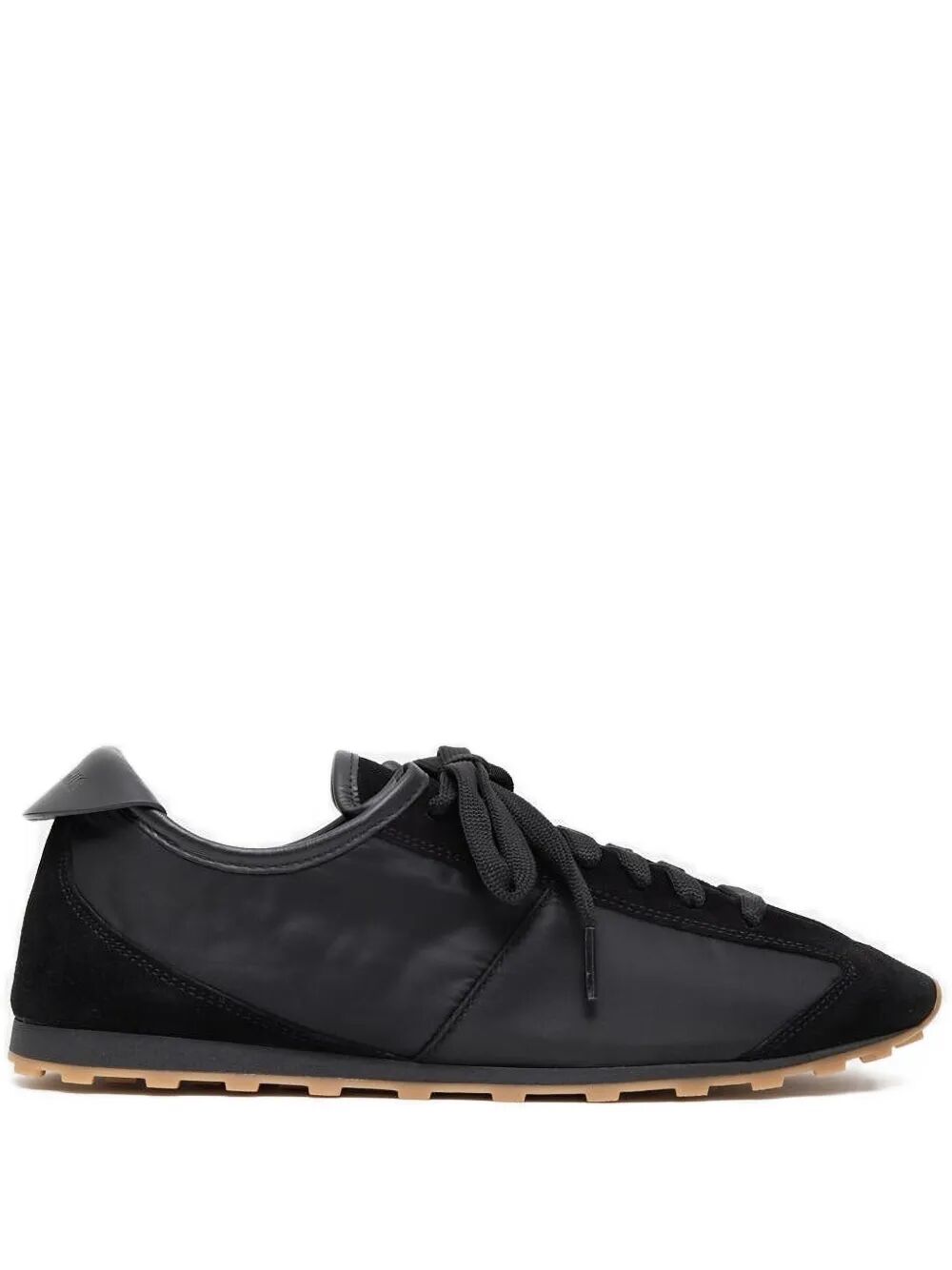 LE TENNIS SNEAKERS IN HYDRO-TREATED SUEDE AND NYLON