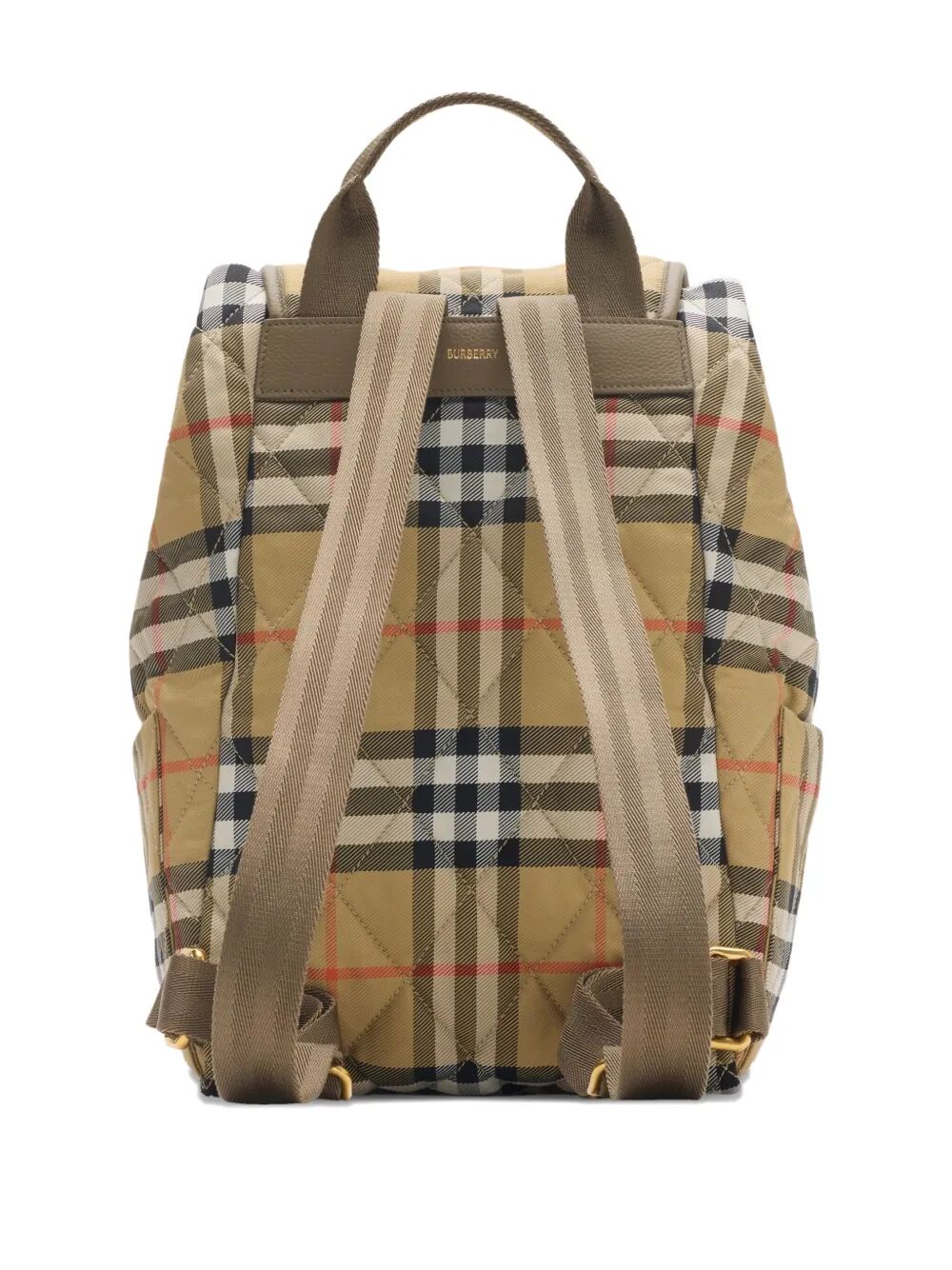 HORSESHOE QUILTED CHECK BACKPACK