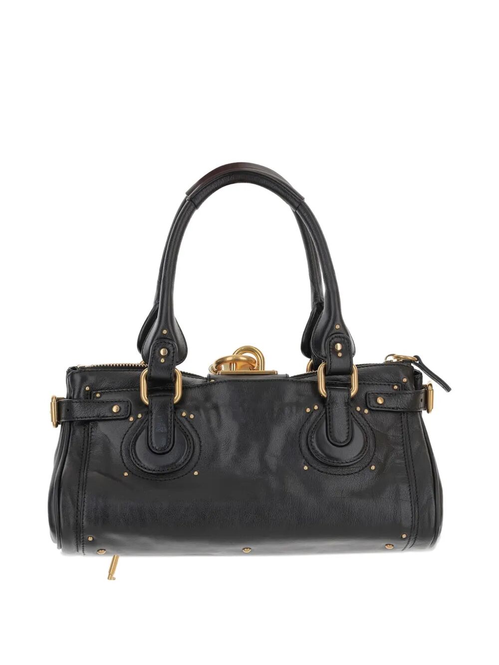 PADDINGTON BAG IN GRAINED LEATHER