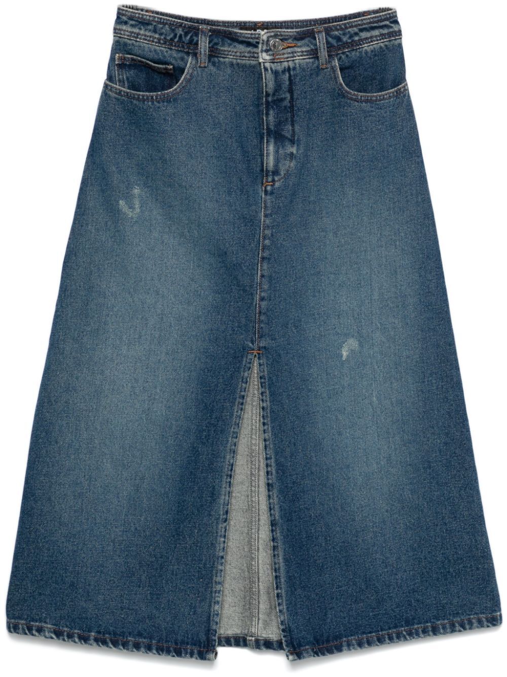 GEORGIA DENIM MIDI SKIRT