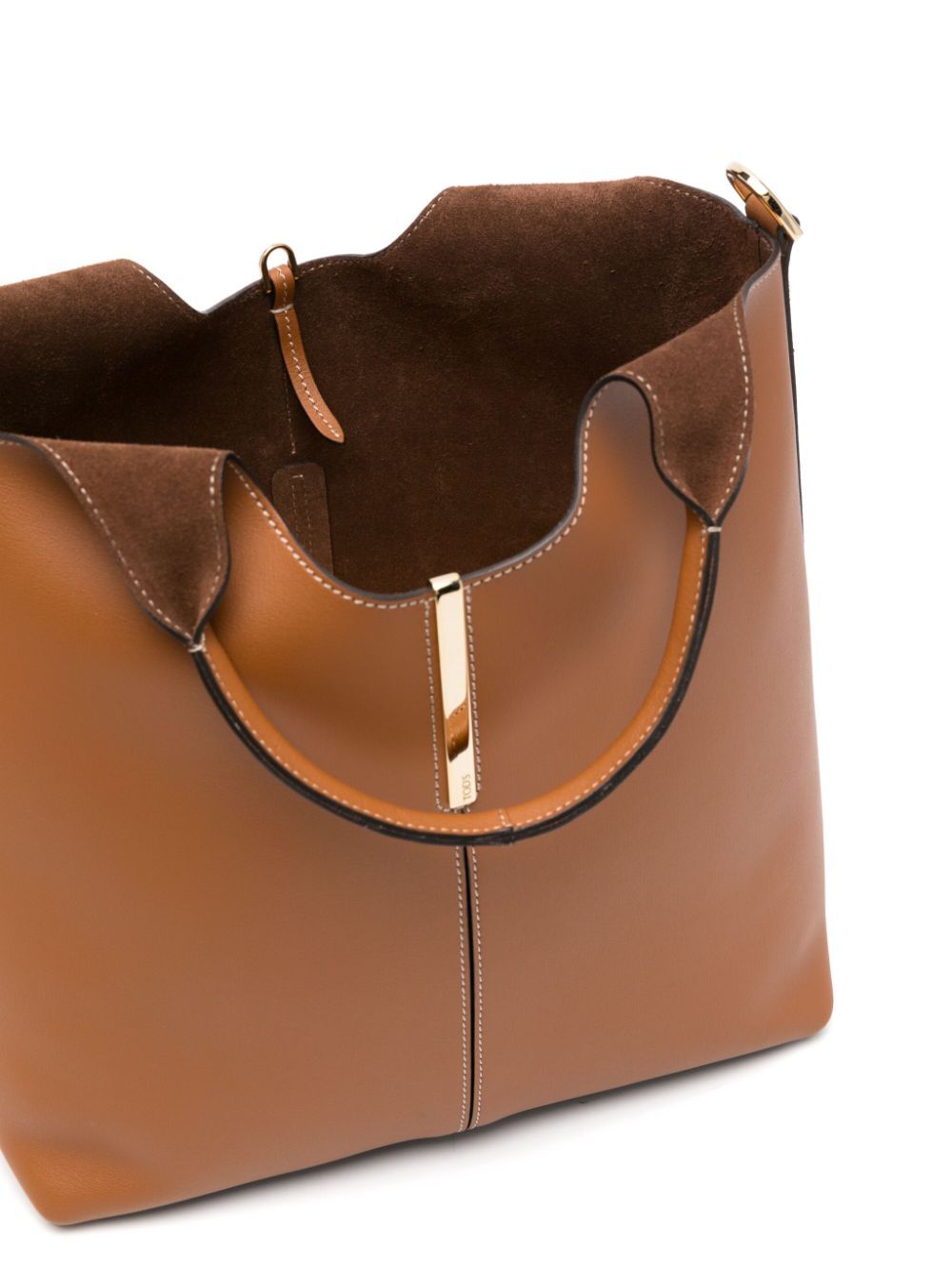 LEATHER MINI TOTE BAG