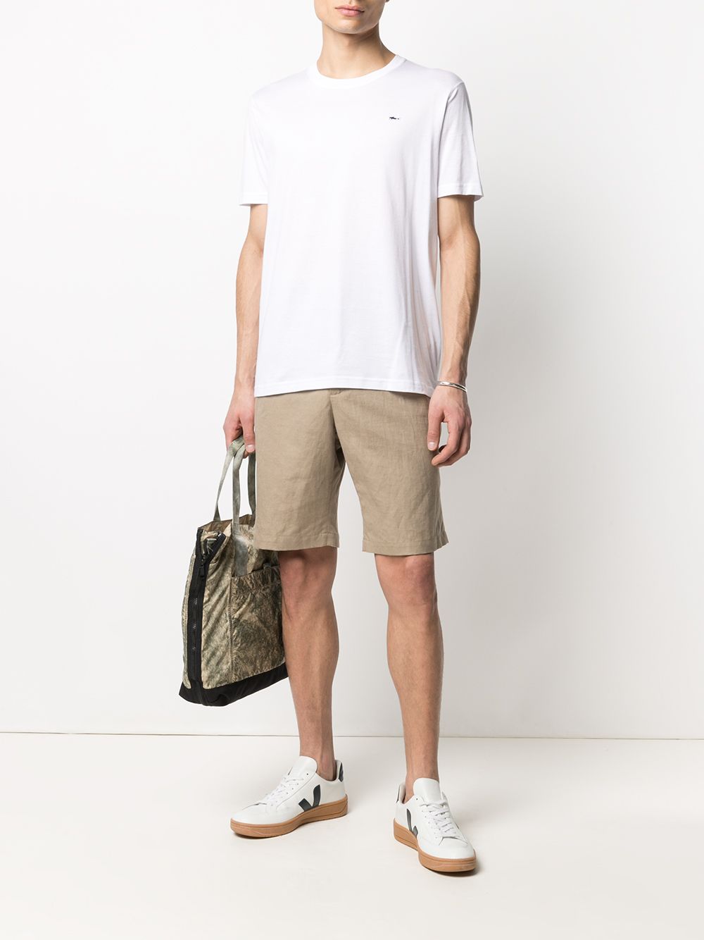 LOGO PATCH COTTON T-SHIRT