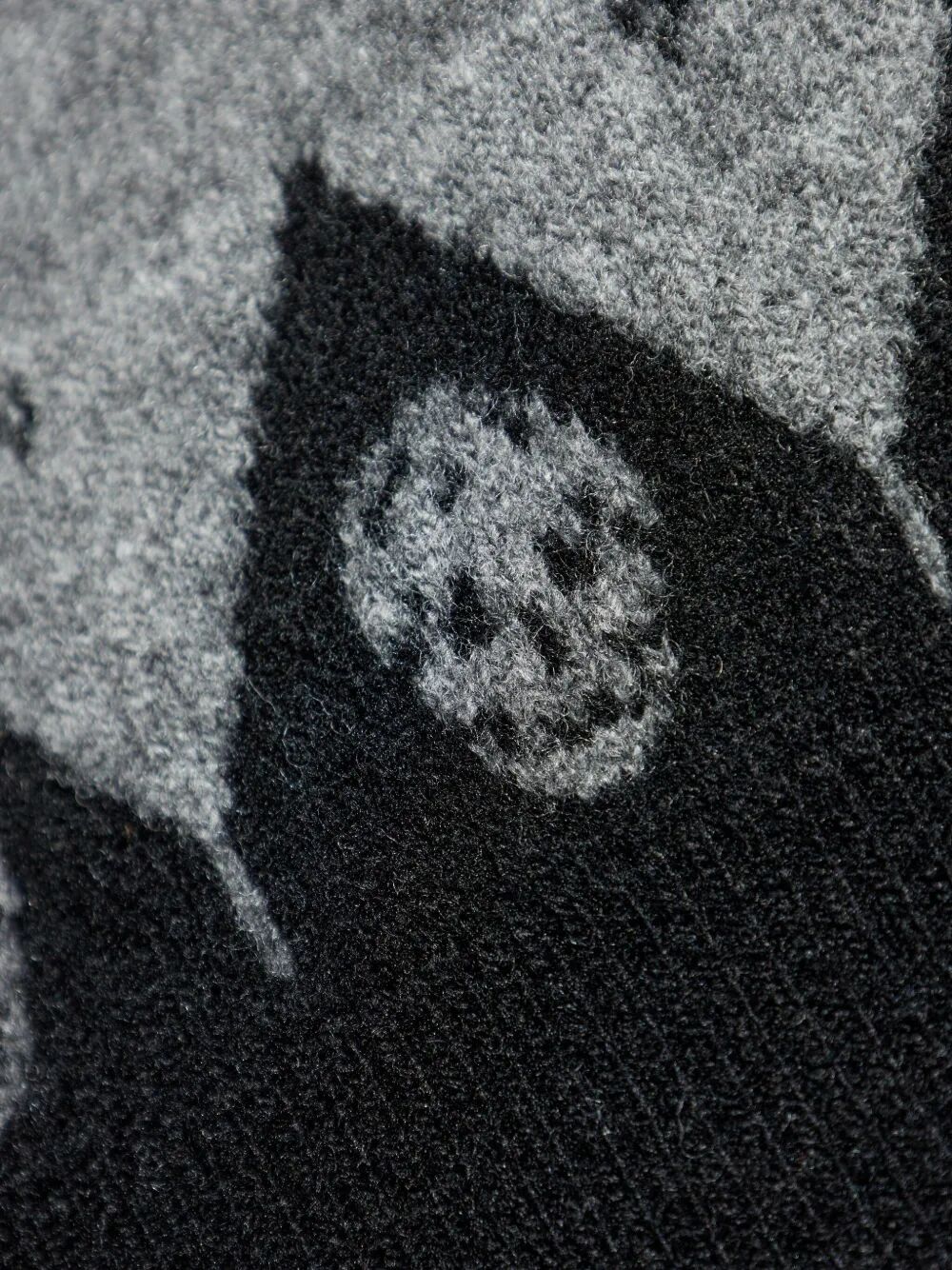 GEOMETRIC PATTERN WOOL PULLOVERER