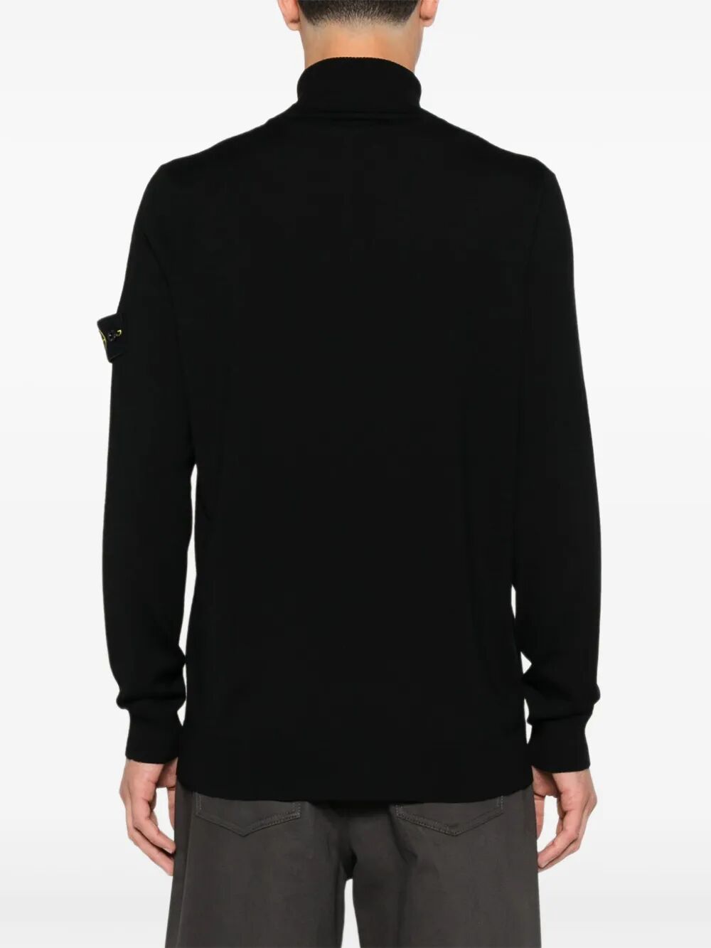 RIBBED WOOL TURTLENECK SWEATER