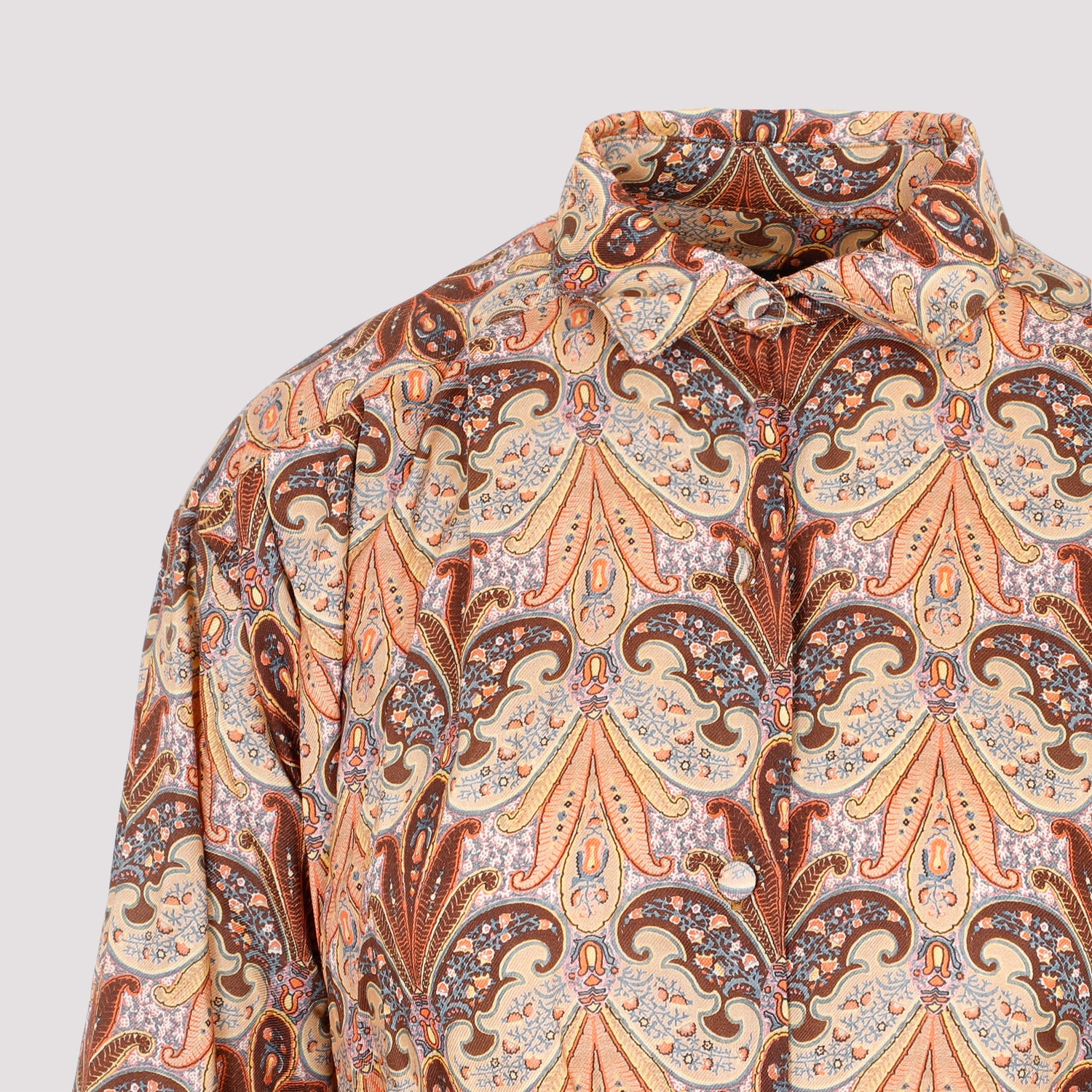 Printed Shirt Dress