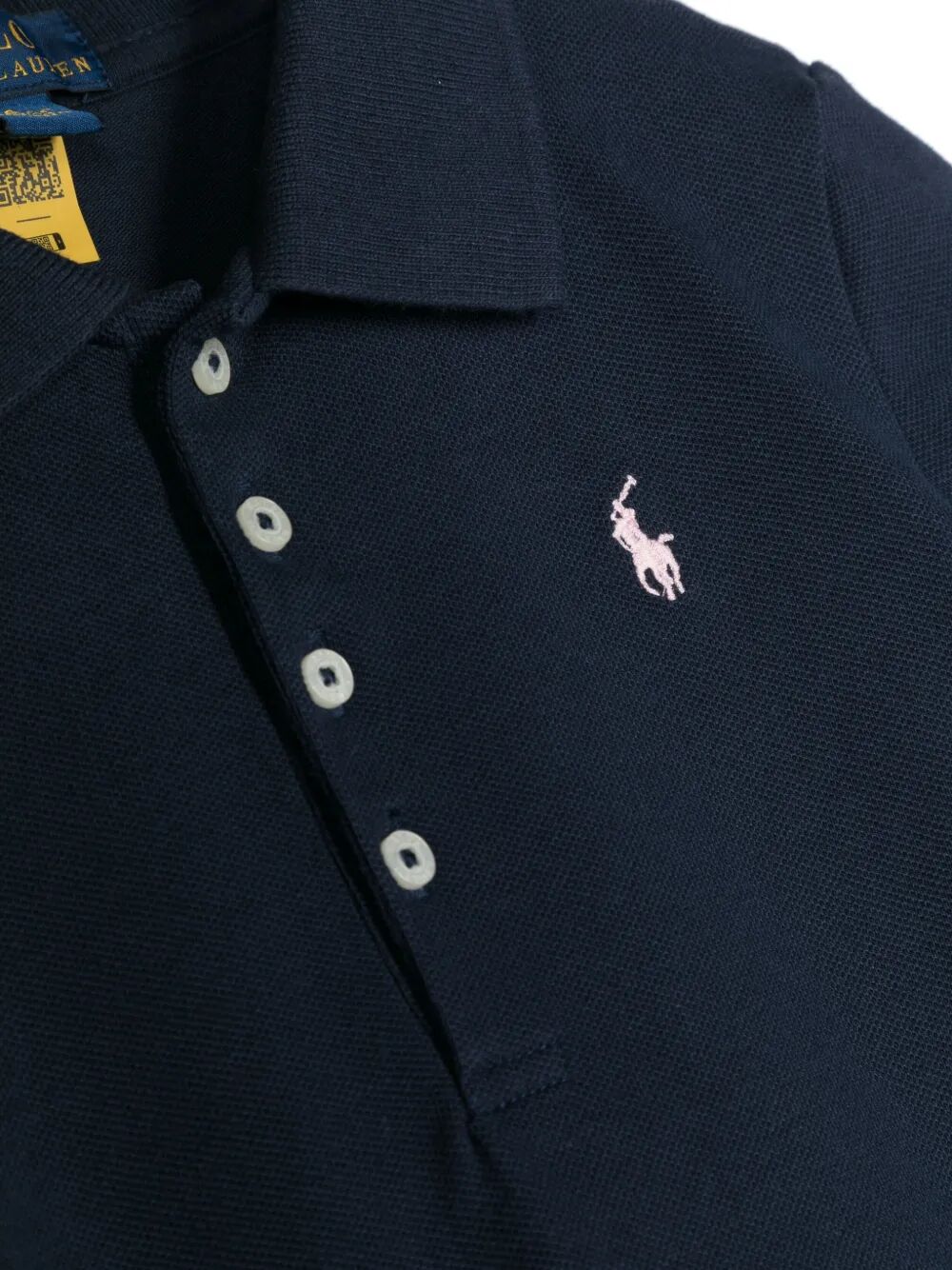 SHORT-SLEEVE POLO DRESS
