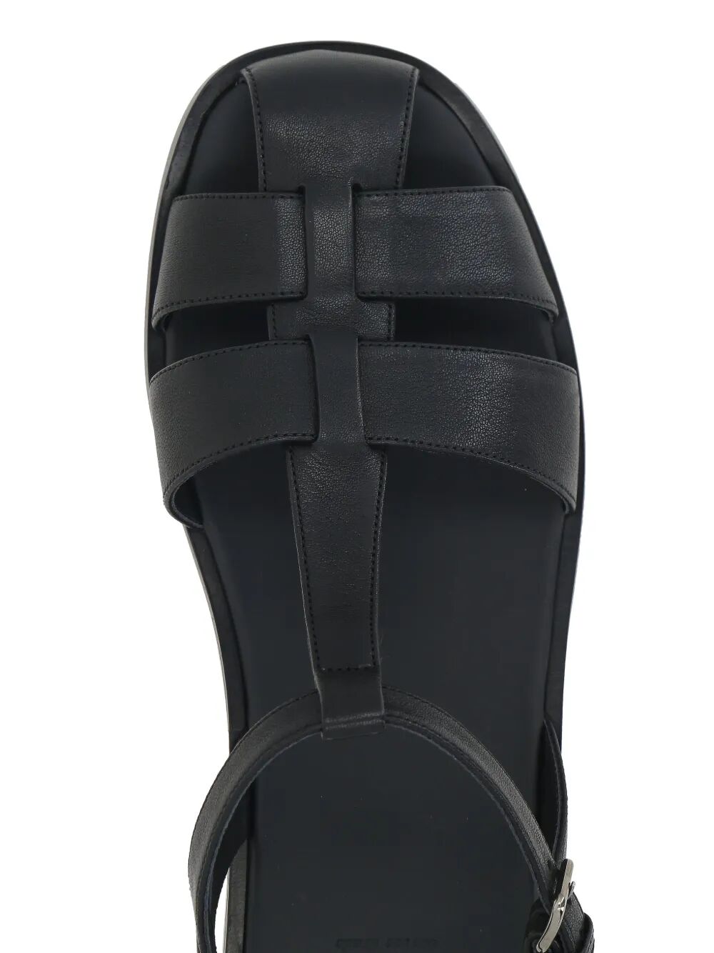 ODYSSEY NAPPA LEATHER T-STRAP SANDALS