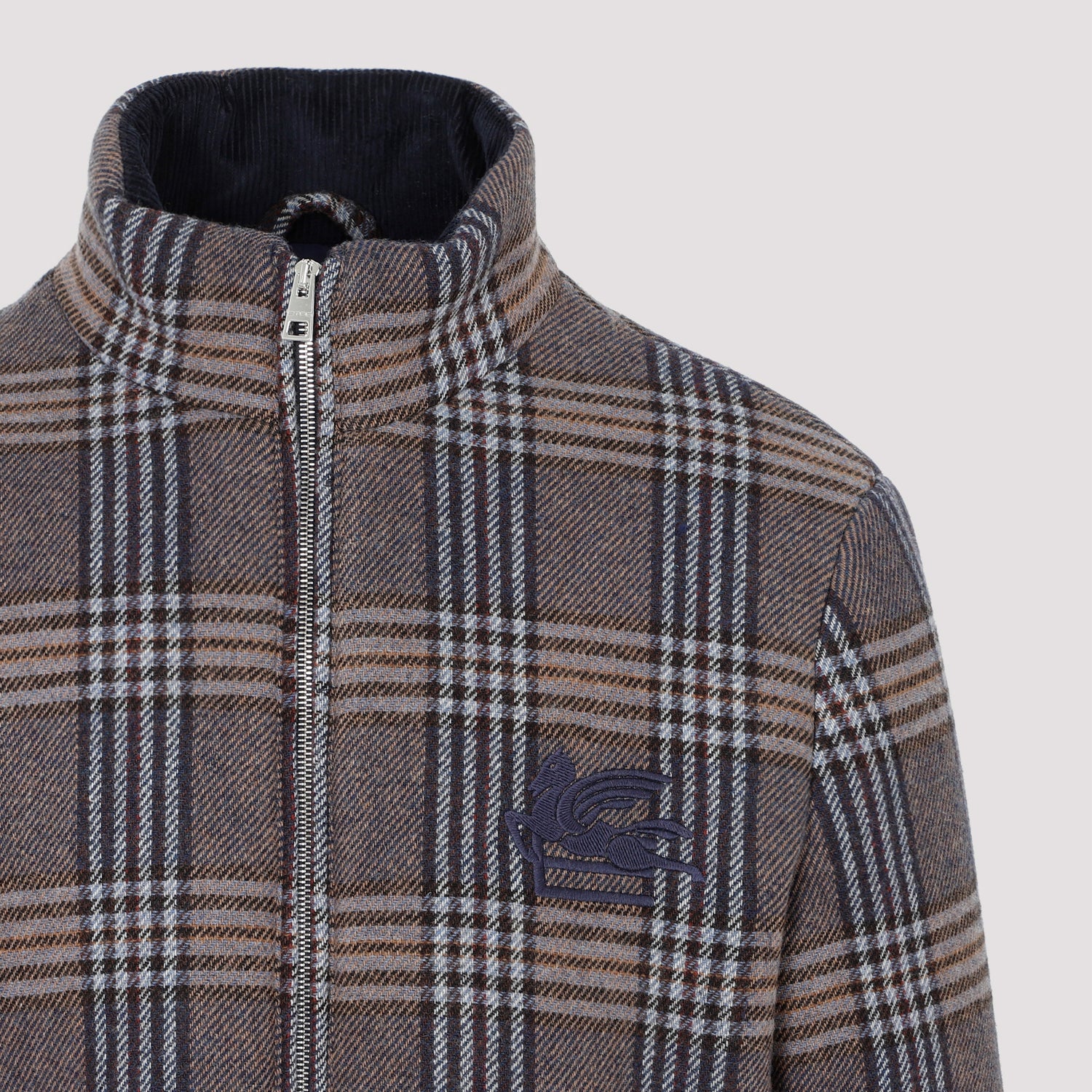 Virgin Wool Padded Jacket