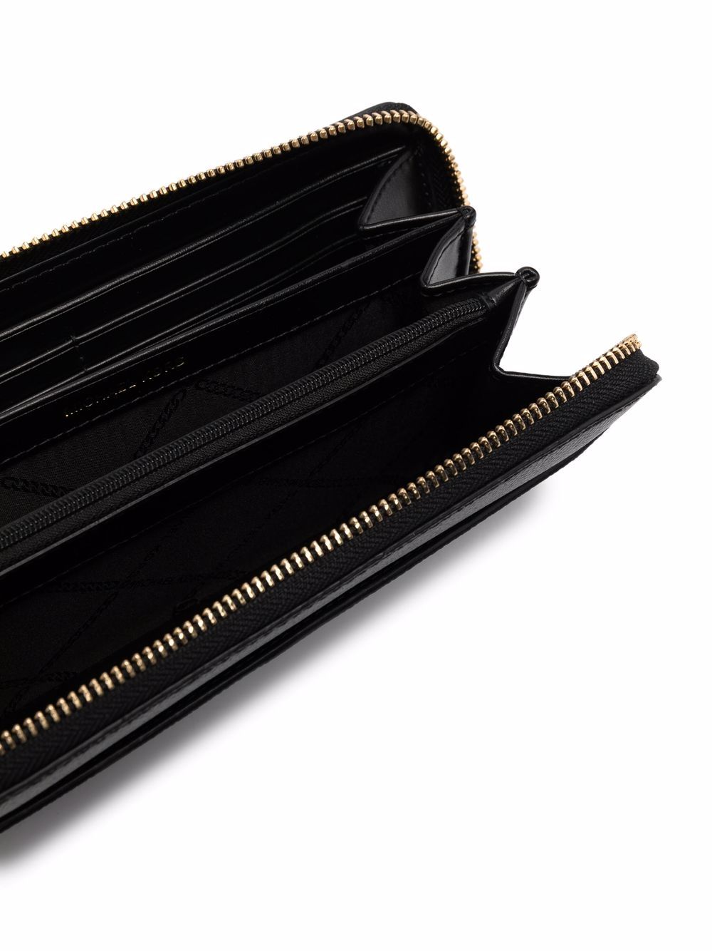 PEBBLED LEATHER JET SET CONTINENTAL WALLET WITH ZIP