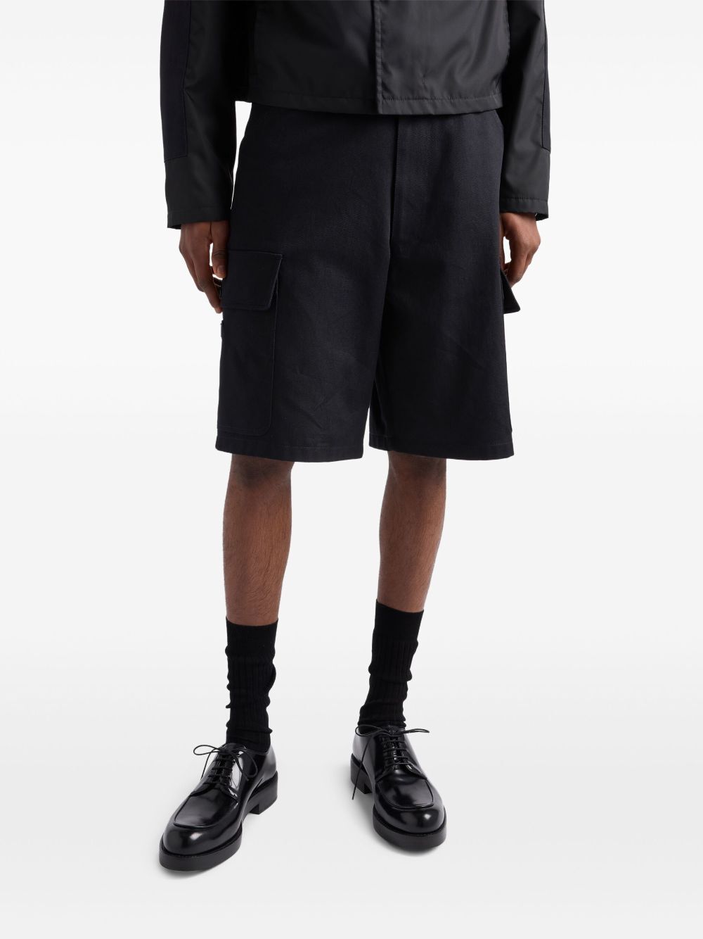 UTILITY POCKETS COTTON BERMUDAS