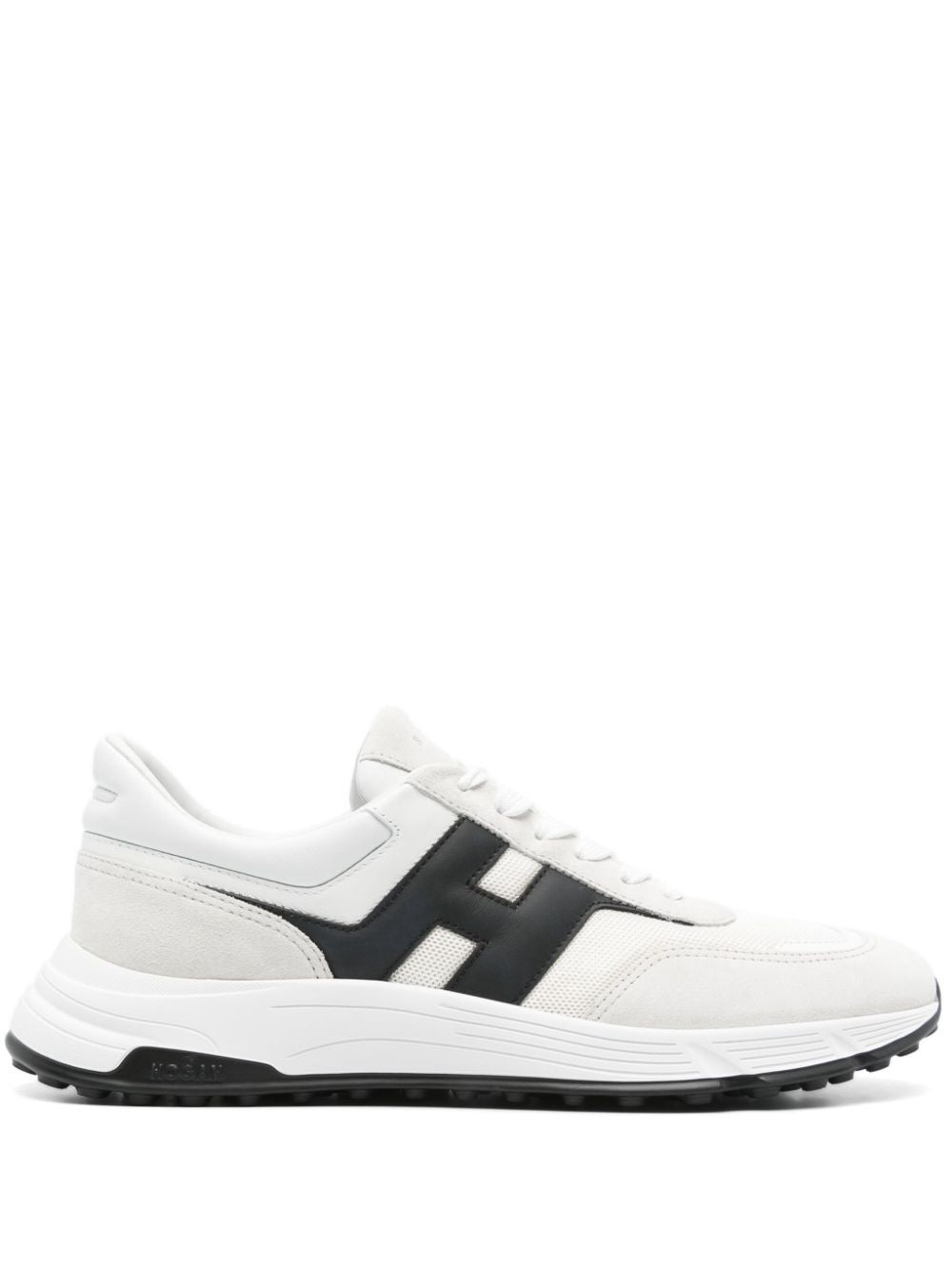 HYPERLIGHT SUEDE AND MESH SNEAKERS