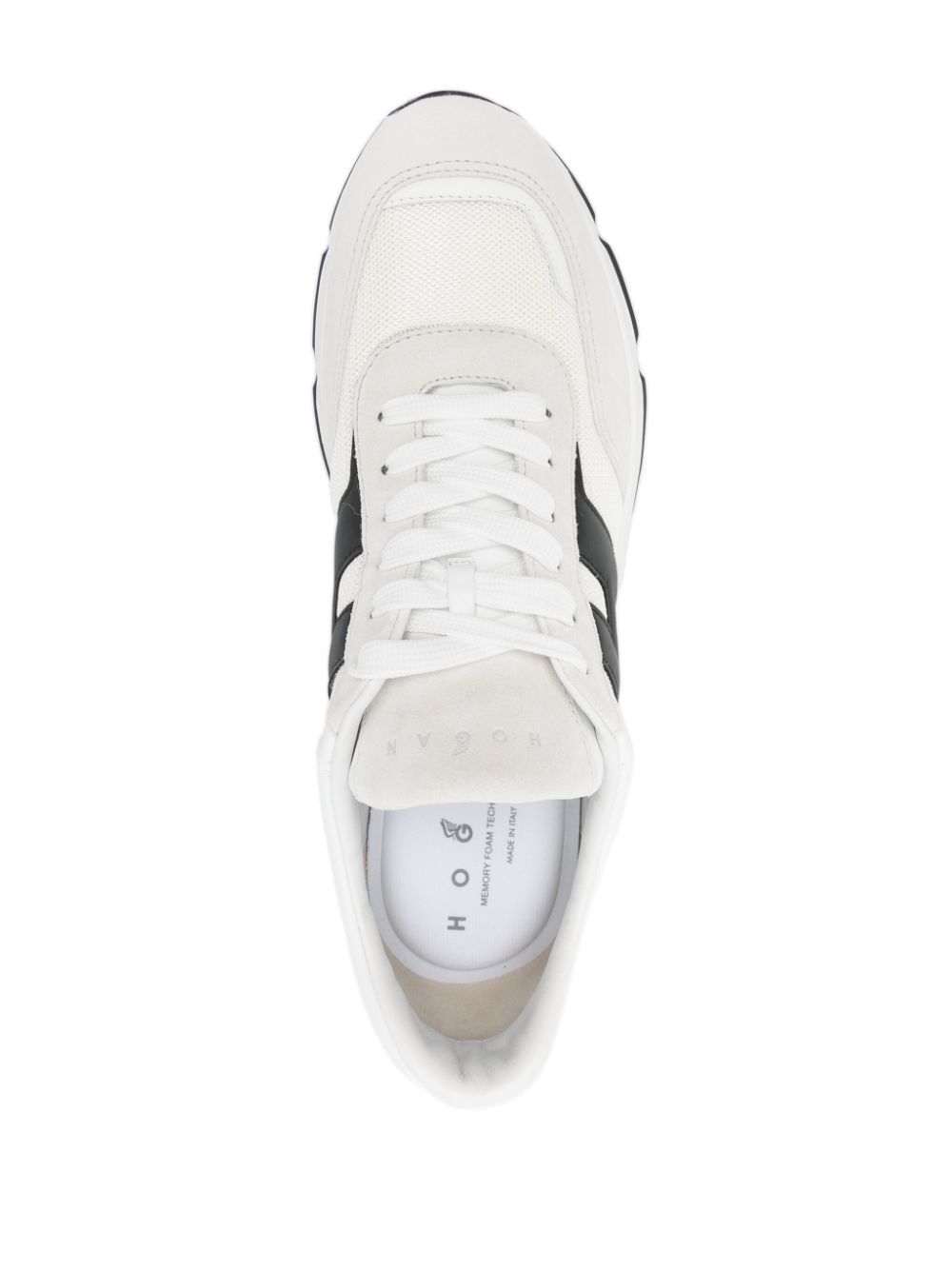 HYPERLIGHT SUEDE AND MESH SNEAKERS