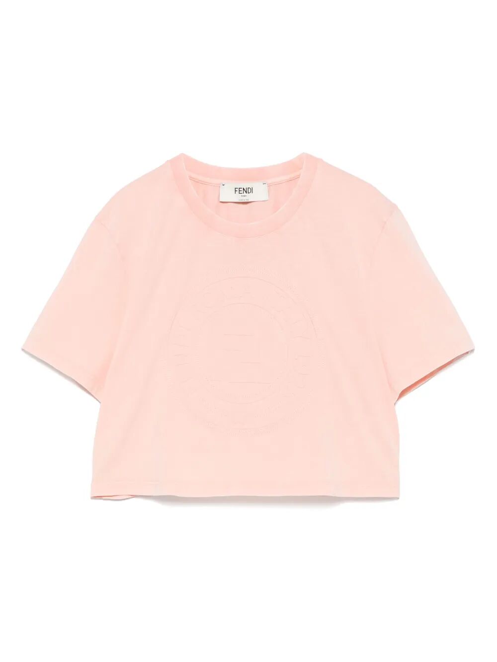 3D FENDI ROMA CROPPED T-SHIRT