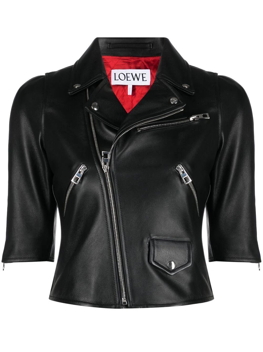 GIACCA BIKER CROP
