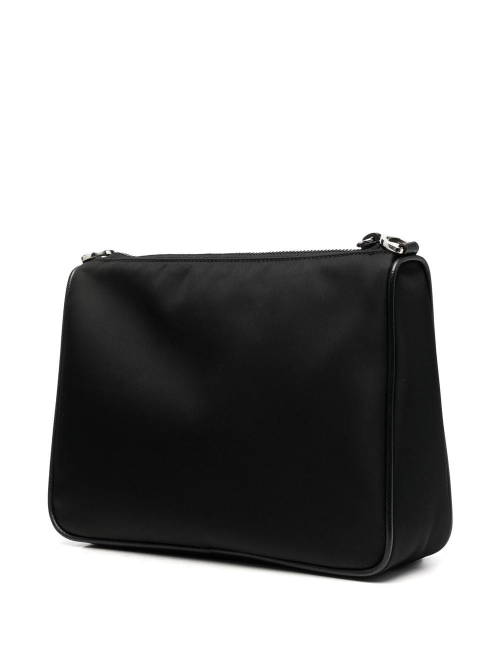 RE-NYLON AND SAFFIANO LEATHER SHOULDER BAG