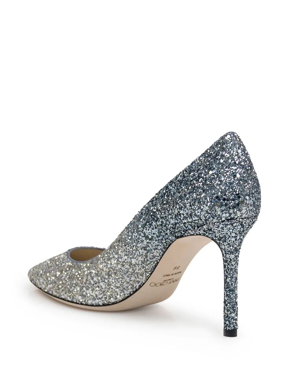 ROMY GLITTER DEGRADÉ PUMPS 85