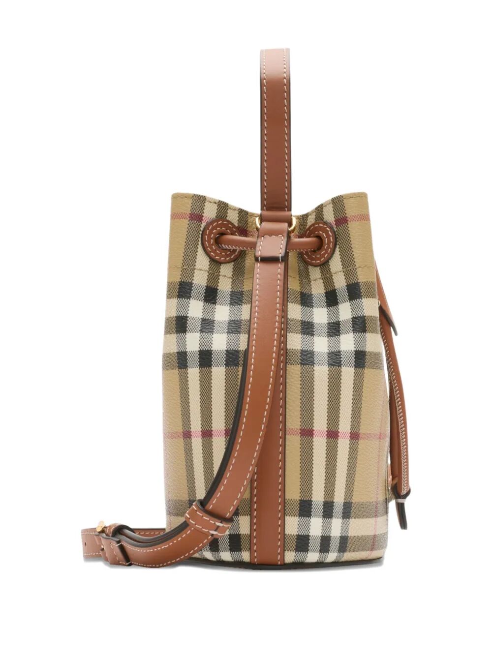 DRAWSTRING MINI BUCKET BAG