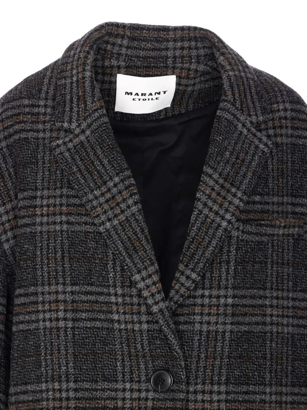 LIMIZA CHECKERED WOOL COAT