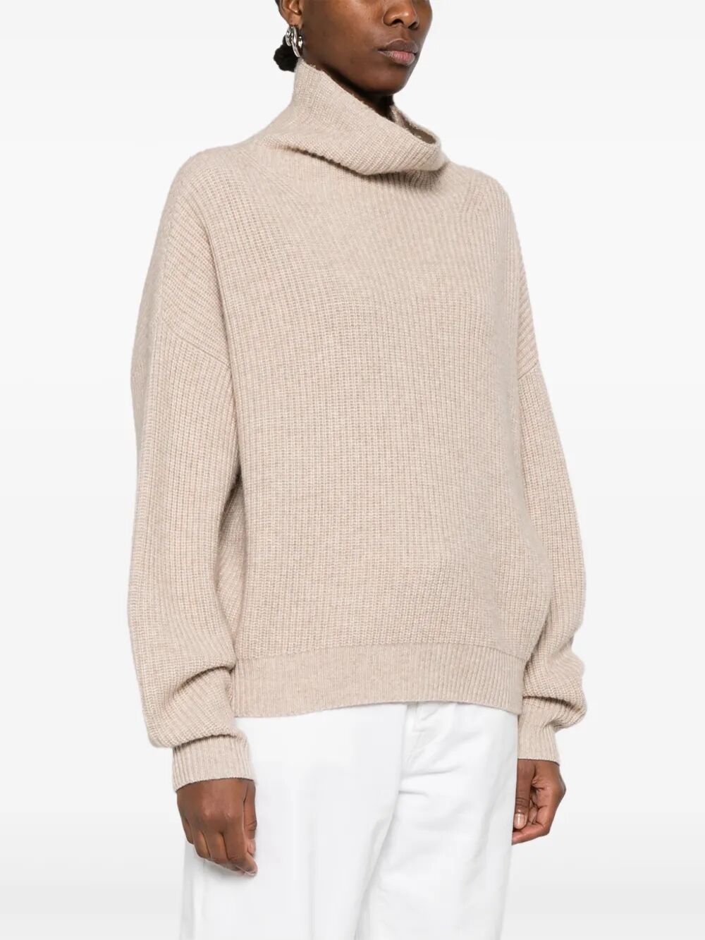 BROOKE CASHMERE AND MERINOS WOOL SWEATER