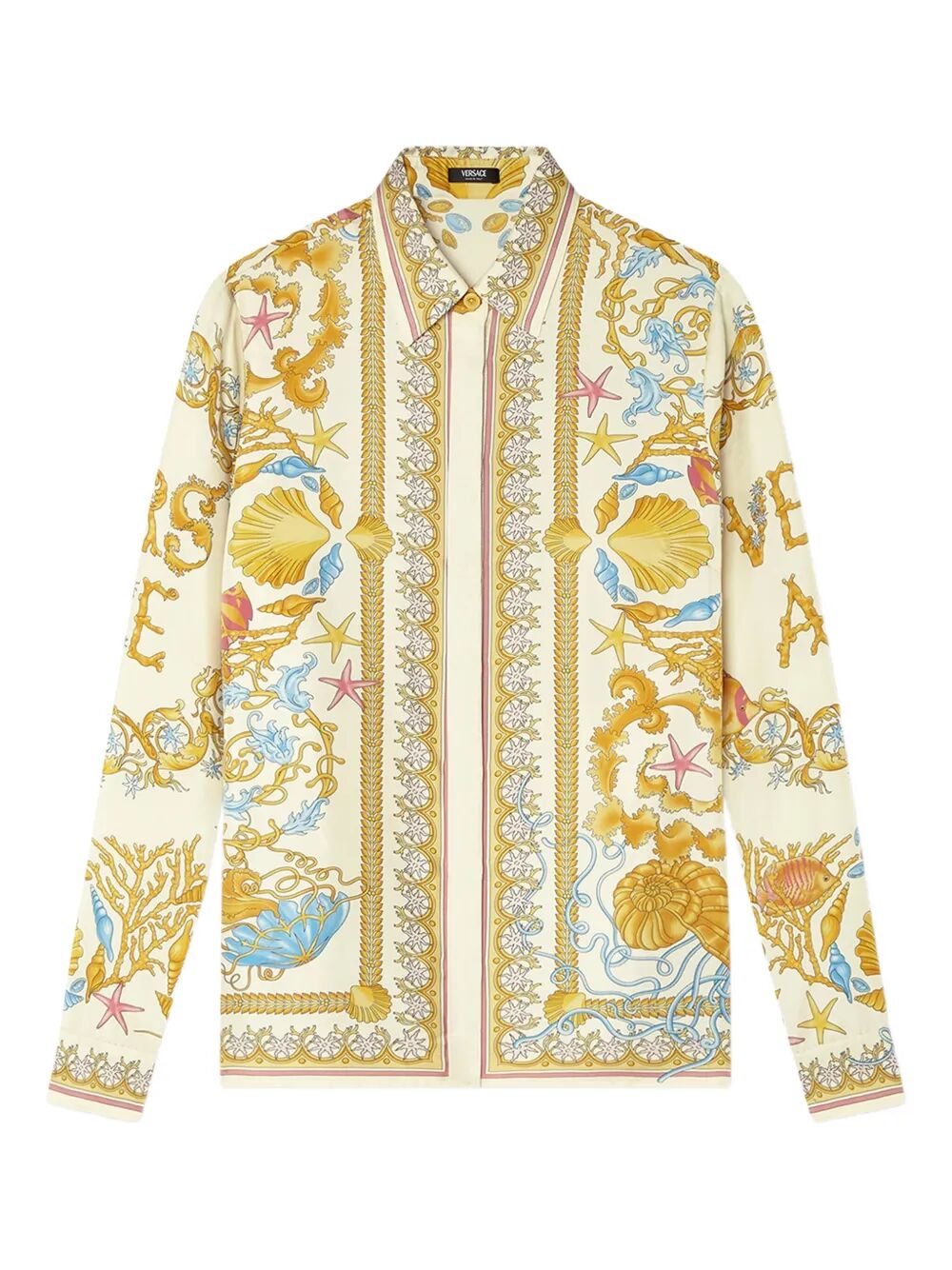 UNDERWATER BAROCCO SILK SHIRT
