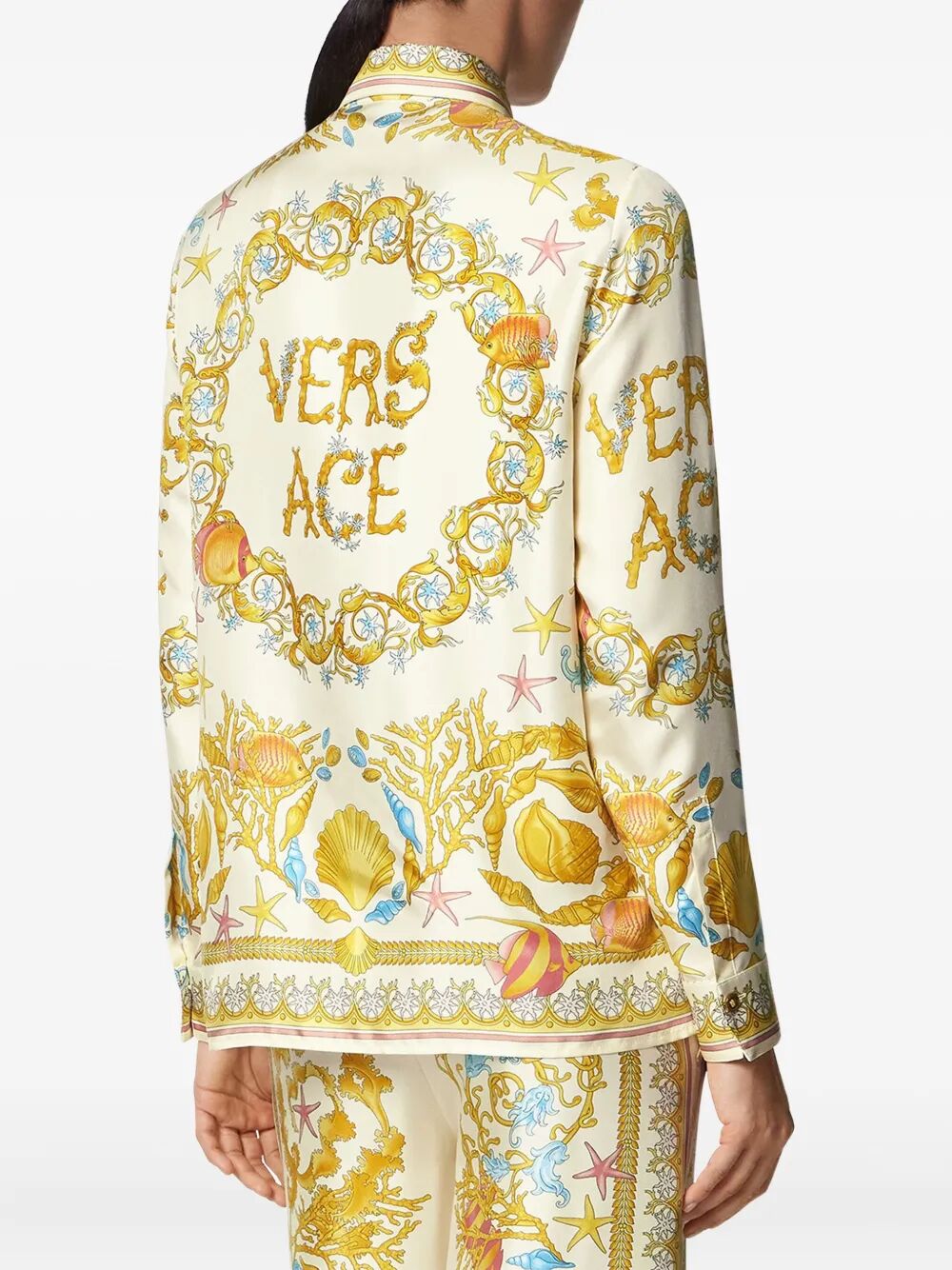 UNDERWATER BAROCCO SILK SHIRT