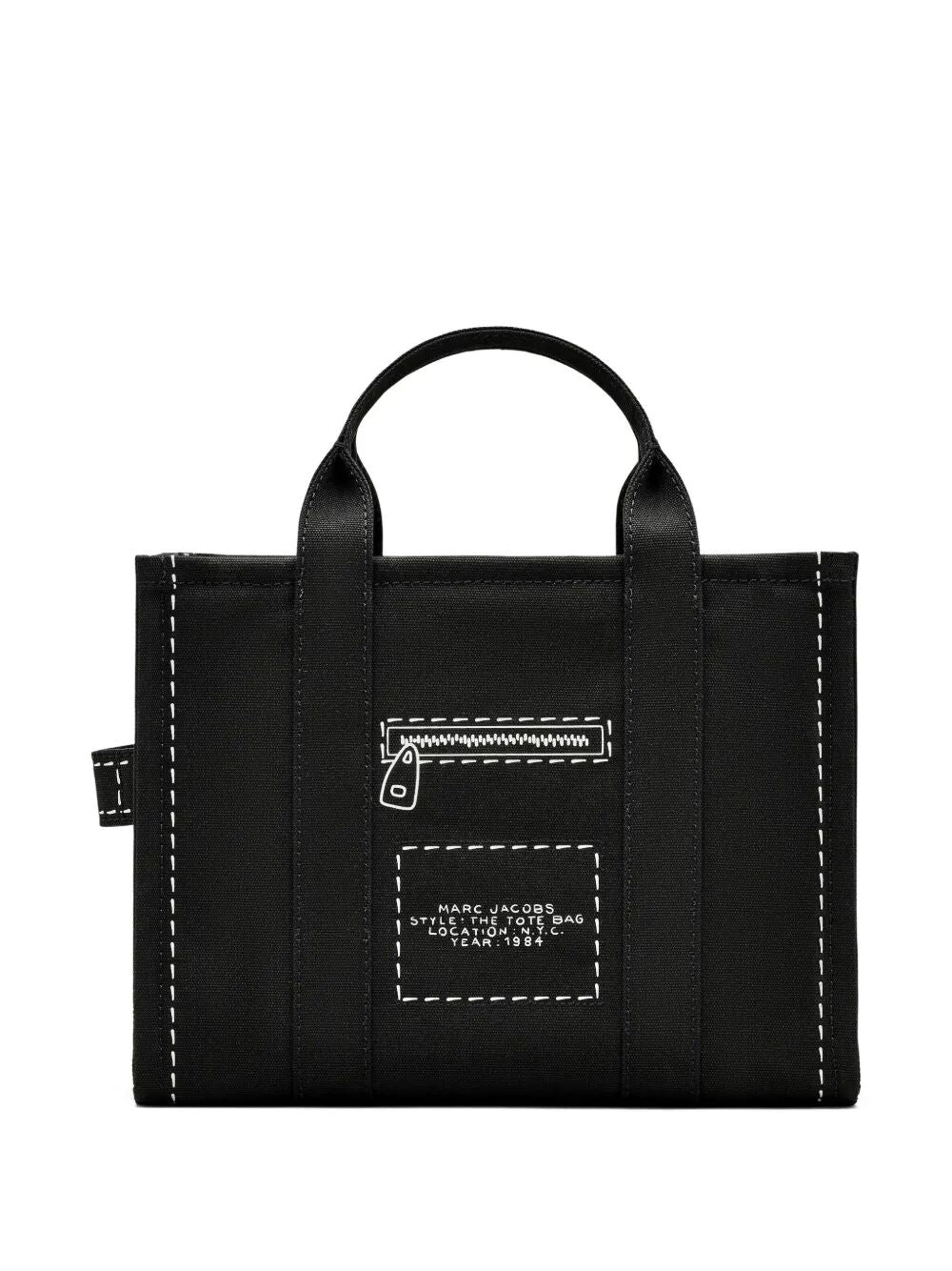THE TROMPE L`OEIL CARGO CANVAS MEDIUM TOTE BAG