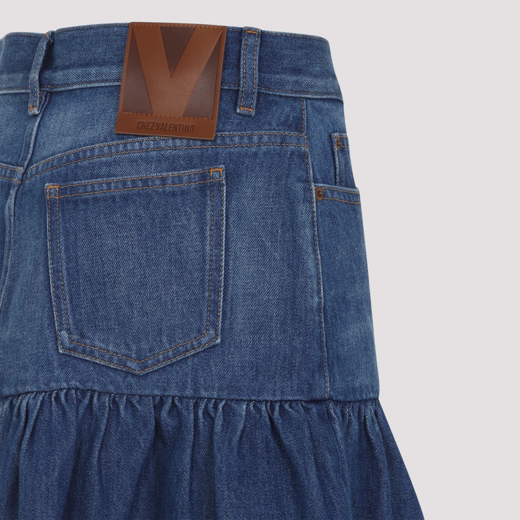 Cotton Mini Skirt