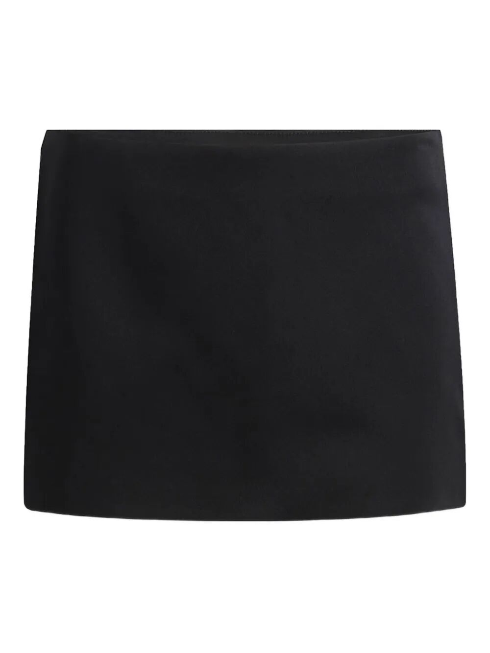 JETT WOOL AND SILK MINISKIRT