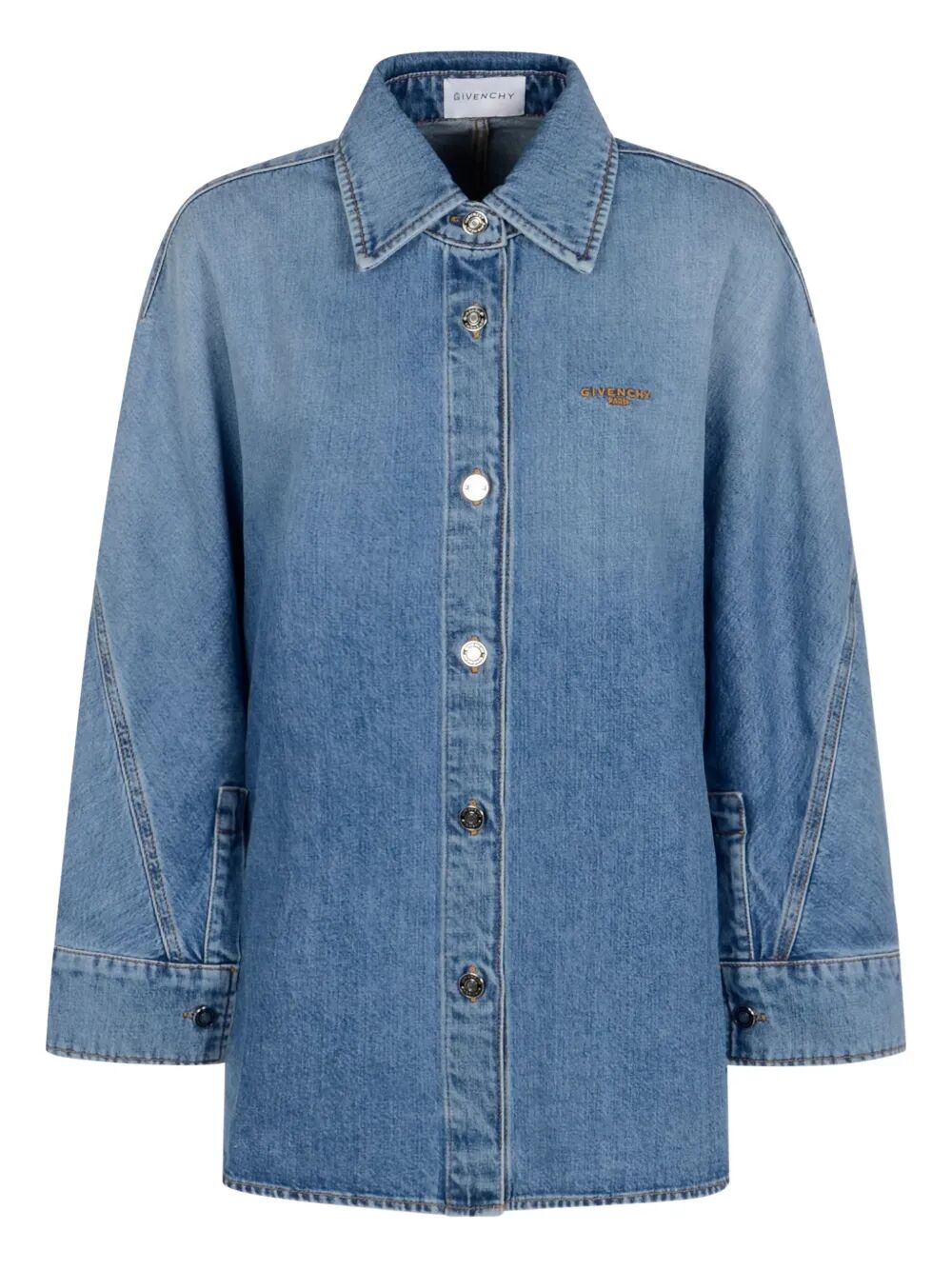 COCOON DENIM SHIRT